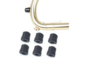 FENGTAIKE Trombone Slide Silicone Bumper Tips 6 Pezzi Accessori Strumenti Ottone