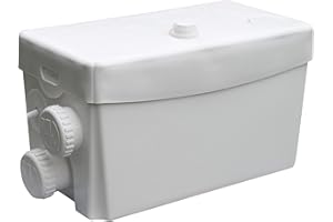 Hocanflo 300W Pompe à Eaux Usées Macerator Toilettes Pompe à Eaux Usées Évier Sanitaire Bassin