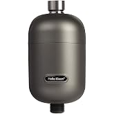 Hello Klean Hard Water Shower Filter Chrome | Filters Chlorine &amp; Heavy Metals | Softer Skin &amp; Hair | Easy Installation