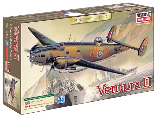 Preisvergleich Produktbild Minicraft 11661 Modellbausatz PV-1 Ventura RAF, RCAF markings