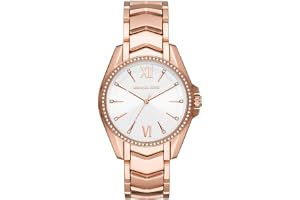 Michael Kors Whitney Damklocka, Kvartsurverk med tre visare och armband i rostfritt stål