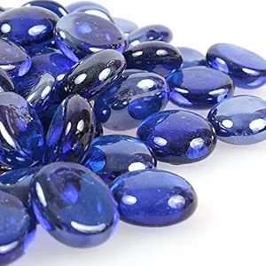 Firstly Decorative Glass Pebbles (Royal Blue) - Pack of 50