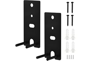 Aiyomi Stahl Wandhalterung Halterungen Ersatz für Bose OmniJewel Lifestyle 650 Home Speaker 1 Paar Schwarz