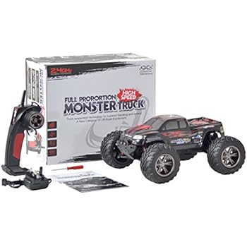 Large Remote Control Car RC - Big Wheel Monster Truck - 2 ...