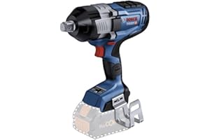 Bosch Professional 18V System BITURBO Akku Drehschlagschrauber GDS 18V-1600 HC (1.600 Nm Anziehmoment und 2.200 Nm Losbrechmoment, inkl. Leiterclip, ohne Akku/ Ladegerät)