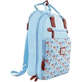 Biggdesign Dogs Su Ge&ccedil;irmez Kumaşlı 15 in&ccedil; Laptop Uyumlu Okul Sırt &Ccedil;antası Mavi