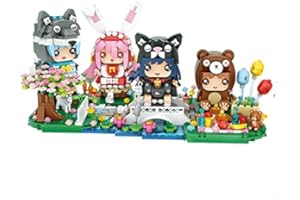 XINCHEN721 4pcs/set LOZ Street mini Blocks Kids Building Bricks Figure Model Boys Kids Toy Girls Puzzle Gift (1662-1665)