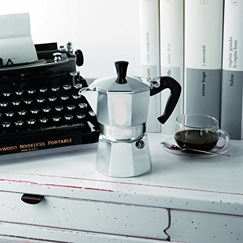 ducomi® Haus – Moka Express 1 tazza silber / schwarz - 8