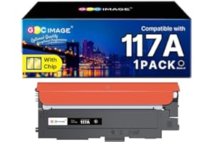 ‎GPC IMAGE GPC IMAGE 117A Toner Set Kompatible für HP 117A für Toner HP Color Laser MFP 178nwg 179fwg 178nw 179fnw 150nw 150a 150nw 178 179 W2070A (Schwarz, 1er-Pack)
