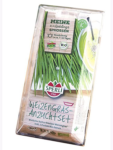 BIO Keimsprossen Weizengras Starter-Set