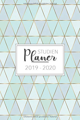 Studienplaner 2019 - 2020: Zeit für Ordnung mit dem Studienplaner, Studentenkalender und Semesterkalender 2019 - 2020 | Terminplaner, Timer, Planer ... Studium von September 2019 bis Oktober 2020 -