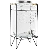 DKD Home Decor Dispenser, Nero, Standard