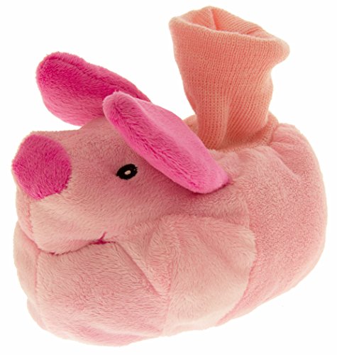 PIGLET Girls Boys Toddler Kids DISNEY WINNIE the POOH Novelty Slippers Size 4-5 UK Toddler