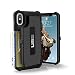 Produktbild Urban Armor Gear UAG Schutzhülle nach US-Militärstandard für Apple iPhone Xs / X - schwarz [Kartenfach I Verstärkte Ecken I Sturzfest I Antistatisch I Vergrößerte Tasten] - IPHX-T-BK