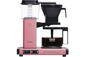 Moccamaster KBG Select, Cafetera Filtro, Rosa, Cafetera, 1.25 Litros
