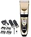 Produktbild Restbuy Haarschneider Elektronische Schneidemaschine mit 4 Kammaufsätze Ideal für Friseur und Herren (938 Gold)