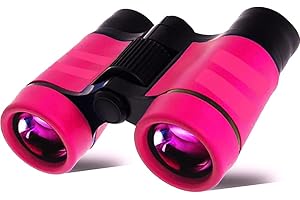 AiNinXun Kids Binoculars Children Boys Girls Birthday Present Compact Folding Binoculars Waterproof Outdoor Toys Gift Mini Binoculars for Bird Watching Educational Learning Hunting Travel Hiking Camp