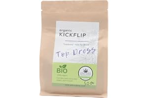 ALMICANNA: Organic KICKFLIP Top Dress 100% Bio 500g - Mix für die Umstellung auf die Blütephase - Organischer Cannabis Dünger für die Blüte