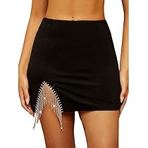 Buy GLARE & BLAIR Cotton Blend Blair Ribbed Women Rhinestone 
