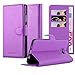 Produktbild Cadorabo Hülle für Samsung Galaxy A9 - Hülle in Mangan VIOLETT – Handyhülle mit Kartenfach und Standfunktion - Case Cover Schutzhülle Etui Tasche Book Klapp Style