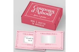 Coupons d'amour - Bons à gratter