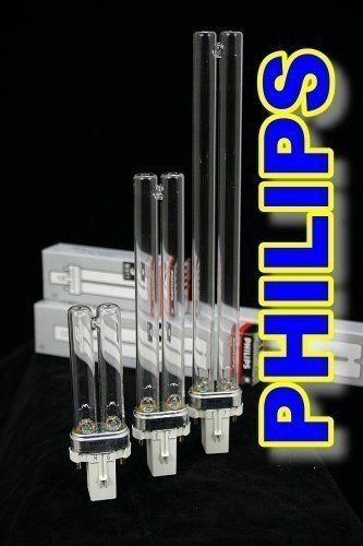 2 Stück Philips PL Lampe 9 Watt UV-C Ersatzlampe Länge: 167mm - 6