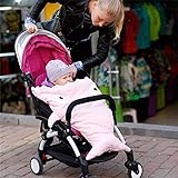 DINGANG® Baby Bunting Bag, Schlafsack Shark Swaddling Decke Winter-100% Baumwolle – Einsatz in Outdoor-Kinderwagen oder klimatisierte Zimmer-Sommer / Winter-Dual-Use - 4