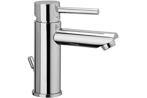 Paffoni SK075HCR Stick Miscelatore lavabo completo cromato con scarico automatico 1”1/4