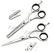 Hairdressing Barber Salon Scissors 5.5", Thinning Scissors Set 5.5", With Pouch / Holster