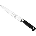 Mercer Culinary Genesis 8-Inch Forged Carving Knife, Stainless Steel, Black