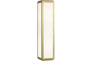 Astro Bathroom Wall Light, Metal, 40 W, Matt Gold