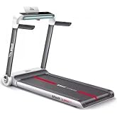 VOIT SUPER FIT 2.0 HP Katlanabilir Koşu Bandı &ndash; 46x126 cm Y&uuml;r&uuml;me Alanı, LED Ekran, Bluetooth Hoparl&ouml;r &amp; APP Kontroll&uuml;, Tartan