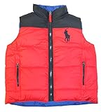 chaleco rojo polo ralph lauren  Polo_Ralph Lauren - Chaleco - para niño Rojo/Azul 2 Años