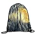 Produktbild Have You Shop Unisex Surface of Planets Print Drawstring Backpack Rucksack Shoulder Bags Gym Bag Sport Bag