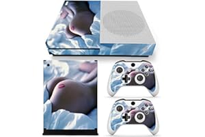 Morbuy Xbox One S Skin Console Vinyle Autocollant Decal Sticker and 2 Manette Skins (Kiss Ass)