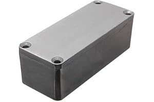 ExcInter 1590XX (145x121x39mm) Silver Aluminium Enclosure Electronic Diecast Stomp Project Box Waterproof for External Power/Outdoor