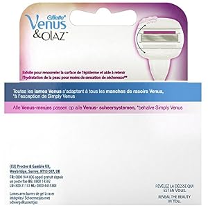 Venus Gillette Venus and Olaz Sugarberry Pack of 3 Blades - Image 2
