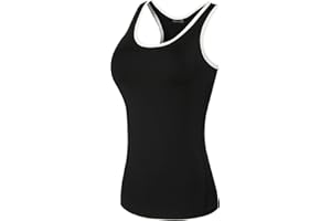 jeansian Women's Sport Slim Tank Top Vests Sleeveless T-Shirt SWT237