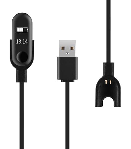 CABLEPELADO Armband Für Xiaomi Mi Band 3 & 4 – Silikon, Weiß, Wasserdicht, Weich, 18,5–24,5 Cm
