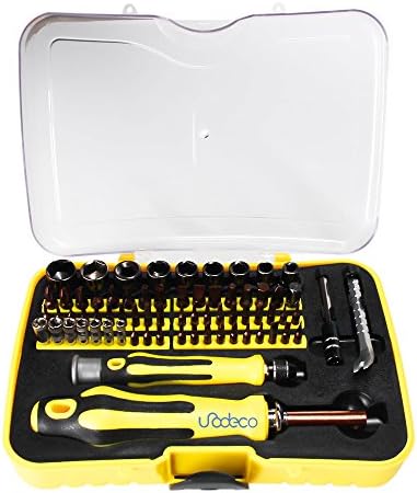 70 in 1 Precision Tools,Set of Screwdrivers,Repair kit for Smartphones,Iphones,Ipad,Tablets,Computers,Laptops,and Other Electronic Devices or Home Appliance,Suitable for DYI Projects Unodeco U006