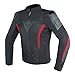 Produktbild Dainese-MIG LEATHER-TEX Jacke, Schwarz/Rot, Größe 54