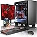 Produktbild VIBOX Species-X GL580-1069 Komplett-PC Paket Gaming PC - 4,2GHz Intel i5 Quad Core CPU, GTX 1080, leistungsfähig, Wassergekühlter Desktop Gamer Computer mit Spielgutschein, 28" 4K Monitor, Gamer Tastatur, M65 Mouse, Weiß Innenbeleuchtung, lebenslange Garantie* (3,8GHz (4,2GHz Turbo) Intel i5 7600K Kabylake Quad 4-Core Prozessor CPU, Nvidia GeForce GTX 1080 8GB Grafikkarte, 32GB Team 3000MHz DDR4 RAM, 480GB SSD, 1TB HDD Festplatte, Corsair H100i GTX Wasserkühler, Ohne Windows Betriebssystem)