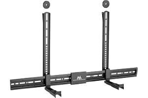Maclean justerbart soundbar-fäste, djup 86~155mm, max 15kg, MC-465