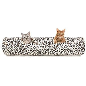 Katzentunnel,Katzenspielzeug für Fette Katze Spielzeug 130X30CM