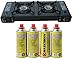 Produktbild Neue tragbare Gasherd Herd Butan Camping BBQ Party Brenner mit 4 Gas