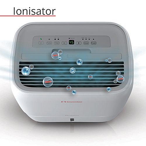 Inventor 20L/Tag 332W, Kompakt Tragbarer Luftentfeuchter Premium mit Ionisator, Wäschetrockner & intelligente Entfeuchtung für geringen Stromverbrauch - 4