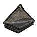 Produktbild Brook Road Reflektierendes Aluminet TM Shade-Tuch90% schwarzes Shade-Tuch, UV-beständiger, geklebter Shade-Stoff mit Ösen Shade Net Greenhouse Sun-Block-Netz, 9x12ft / 3x4m