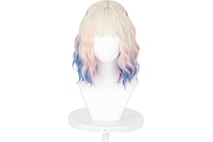 Xingbiyou Wednesday Enid - Parrucca per cosplay, Halloween, per donne e ragazze
