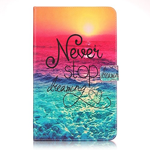 Romtronic Cute Colorful Flip Tasche PU Leder Abdeckung Stand Schutzhülle für Samsung Galaxy Tab A6 10.1 Pouces SM-T580 / SM-T585 + 1 x Schwarz Stylus (Design 11) - 2