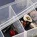 SODIAL(R) Cosmetic Makeup Storage Case Box Holder Organizer Container 3 Layers 30 Grids